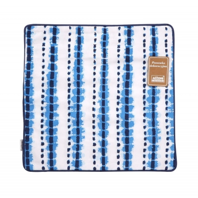 
                                                With pipping print cushion 40x40cm baltic III
                                                