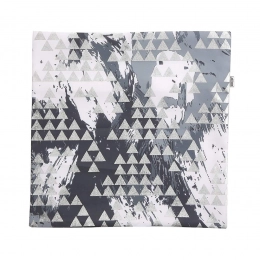 Polyester digital print and foil cushion cover 40x40cm boston II