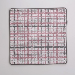 Cotton pigment with foil cushion cover 40x40cm alaska