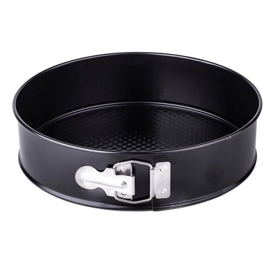 
                                            Springform pan 24cm corrugated bottom black
                                            