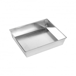 Baking tin sheet corrugated 23,5x23,5x6 cm