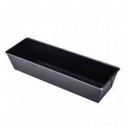 Baking tin sheet corrugated 350x110x75 black