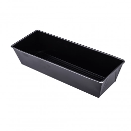Baking tin sheet corrugated 390x110x75 black