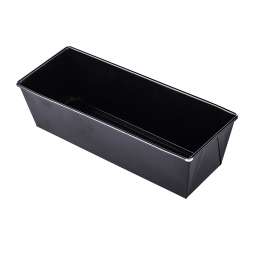 Baking tin sheet corrugated 300x110x75 black