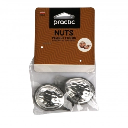 Set of 10 moulds for peanuts