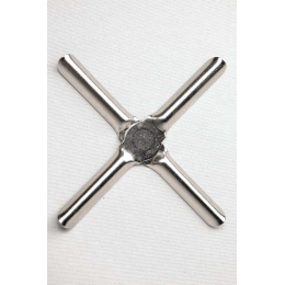 Cross burner 14x14x2cm