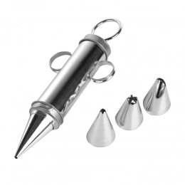 Metal cake decorator