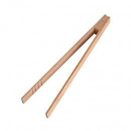 Small wooden tongs