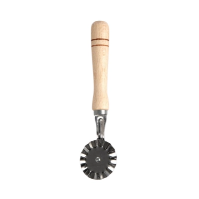 
                                            Knurled dough with wooden handle
                                            