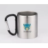 Mug with carabiner CAMPIC 200 ml