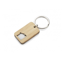 Бамбуковый брелок CARVE