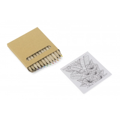 
                                            Цветные карандаши с раскраской LOTI
                                            