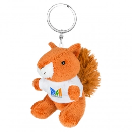 Плюшевая белка, брелок GINNY