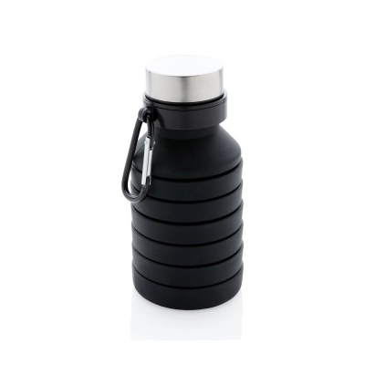 
                                                Leakproof collapsible silicone bottle with lid
                                                