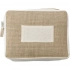 Jute cosmetic bag