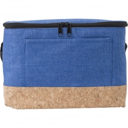 Cooler bag with cork finish