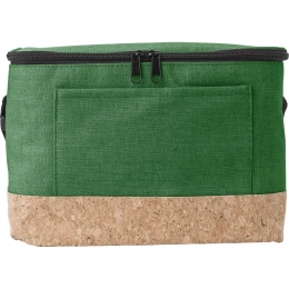 Cooler bag with cork finish
