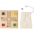 Wooden ludo game