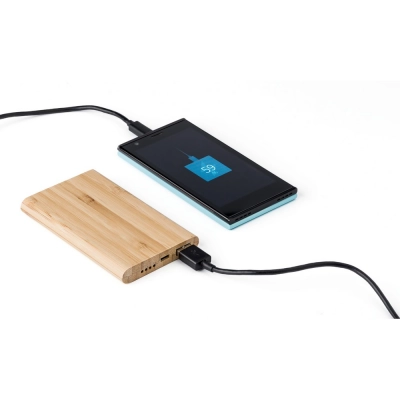 
                                                Bamboo power bank 4000 mAh
                                                