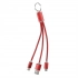 Keyring, charging cable set