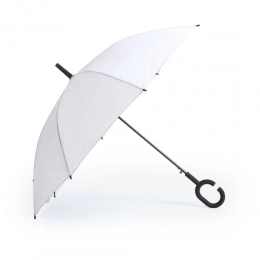 Umbrellas & Ponchos. Windproof automatic umbrella, C shaped handle