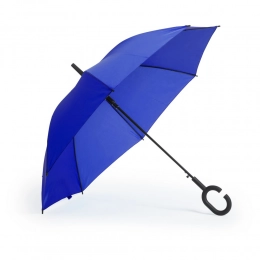 Umbrellas & Ponchos. Windproof automatic umbrella, C shaped handle