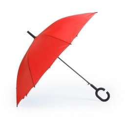 Umbrellas & Ponchos. Windproof automatic umbrella, C shaped handle
