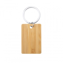 Bamboo keyring