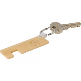 Бамбуковый держатель для ключей и телефона