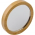 Travel. Bamboo pocket mirror
