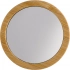 Travel. Bamboo pocket mirror
