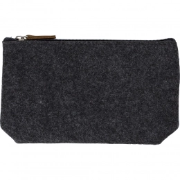 Travel. Felt RPET cosmetic bag