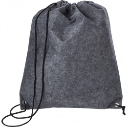 Voyager Plus. Felt RPET drawstring bag