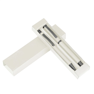 
                                            Writing set, ball pen and roller ball pen
                                            