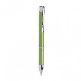 Wheat straw ball pen, metal clip