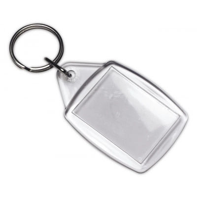 
                                            Keyring with place for paper insert
                                            