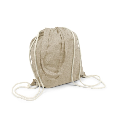 
                                                Recycled cotton bag 2 in 1, drawstring bag and shopping bag | Jamarion
                                                