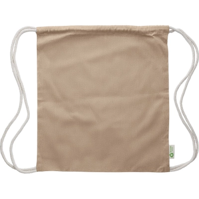 
                                                None. Cotton drawstring bag
                                                