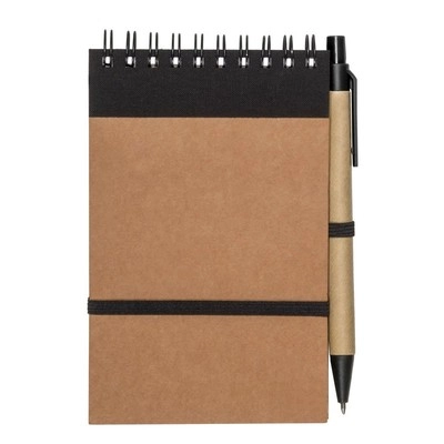 
                                                Notebook approx. A6 with ball pen
                                                