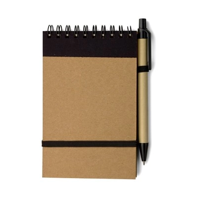 
                                                Notebook approx. A6 with ball pen
                                                