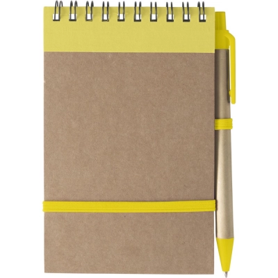 
                                                Notebook approx. A6 with ball pen
                                                