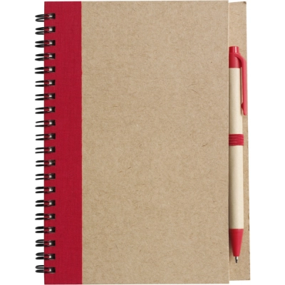 
                                                Notebook approx. A5 with ball pen
                                                