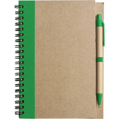 
                                                Notebook approx. A5 with ball pen
                                                