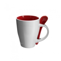 Mug 300 ml with spoon