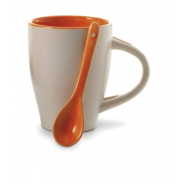 Mug 300 ml with spoon