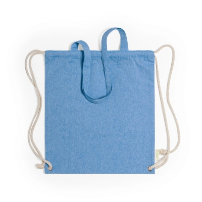 
                                                Recycled cotton bag 2 in 1, drawstring bag and shopping bag
                                                