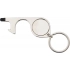 Keyring, anti-contact holder for door opening, touch pen and shopping cart coin Keyring, anti-contact holder for door opening, touch pen and shopping cart coin