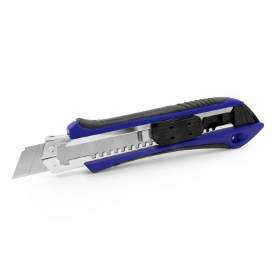 
                                                Cutter with safety mechanism, spare blades included
                                                