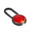 Safety light with carabiner
