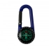Compass with carabiner